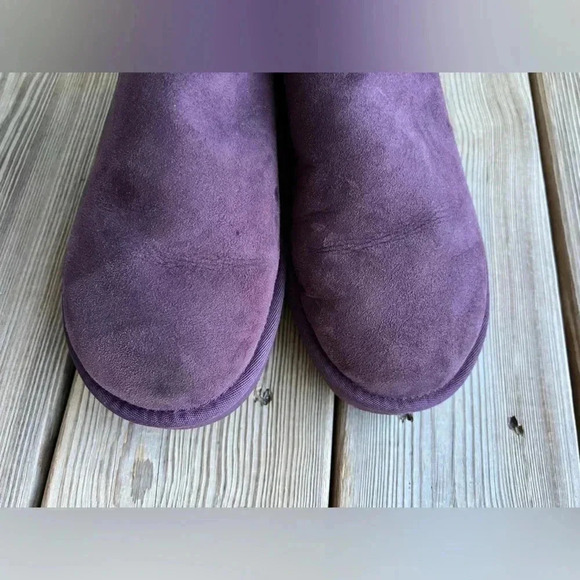 Ugg Classic Short II Metallic Port Shearling Sheepskin Women’s 9 - Picture 5 of 16